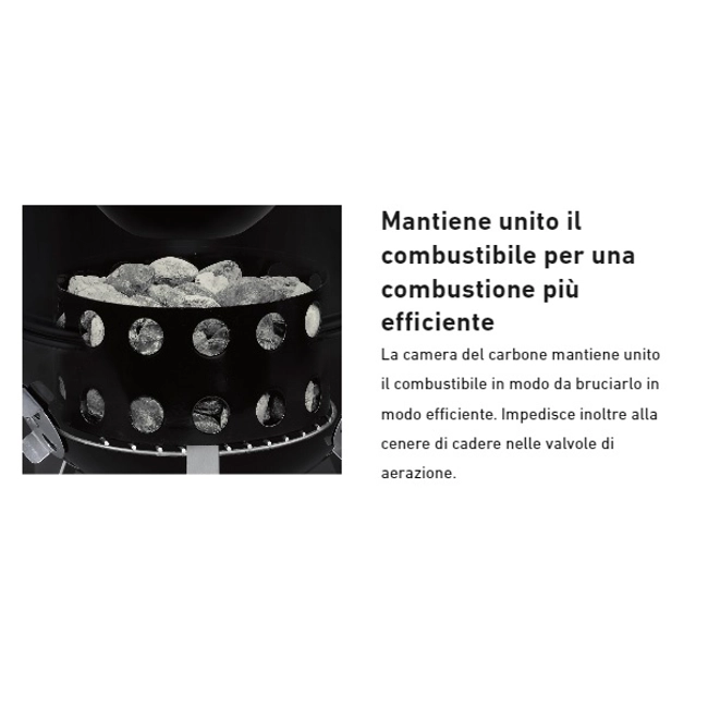 Vendita online Affumicatoio Weber Smokey Mountain Cooker Ø 57 cm black